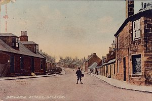 Galston Brewland Street looking up the Manse Brae