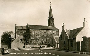 Church at the bottom of Brewland Street, Galston