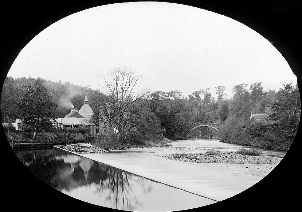 Barskimming Mill, Bridge, and Kemp's House, near Mauchline